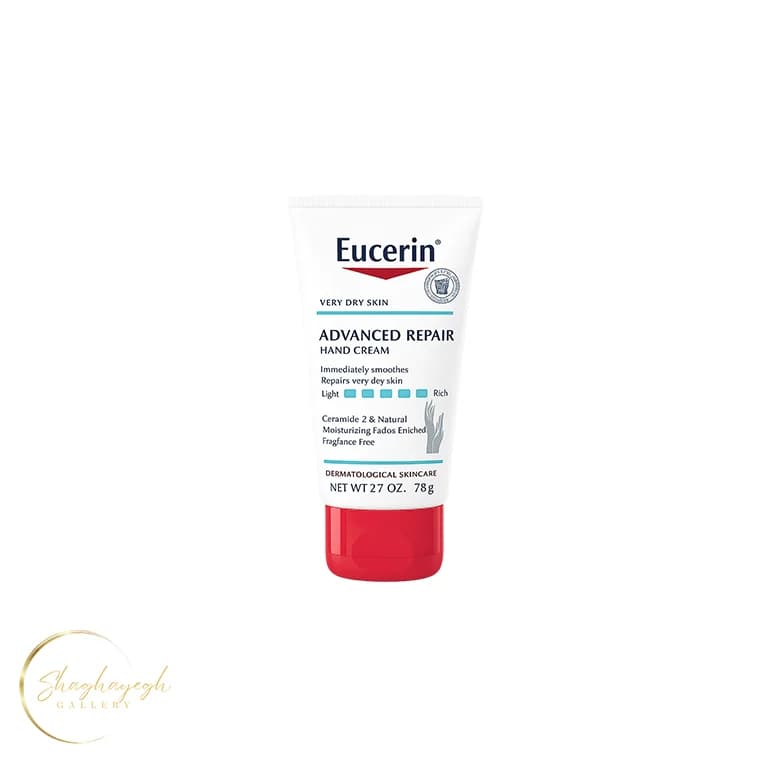 کرم دست اوسرین ادونس ریپیر مخصوص پوست بسیار خشک حجم ۷۸ گرم Eucerin Advanced Repair Hand Cream