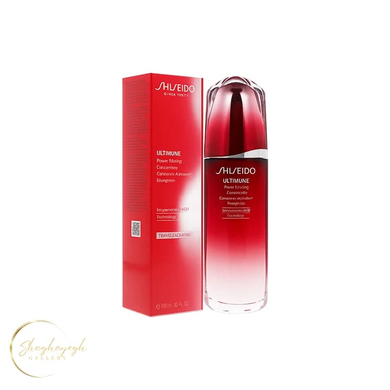 سرم ضدپیری و تقویت‌کننده شیسیدو آلتیمون پاور اینفیوژینگ ۱۰۰ میل Shiseido Ultimune Power Infusing Concentrate III — تصویر ۳