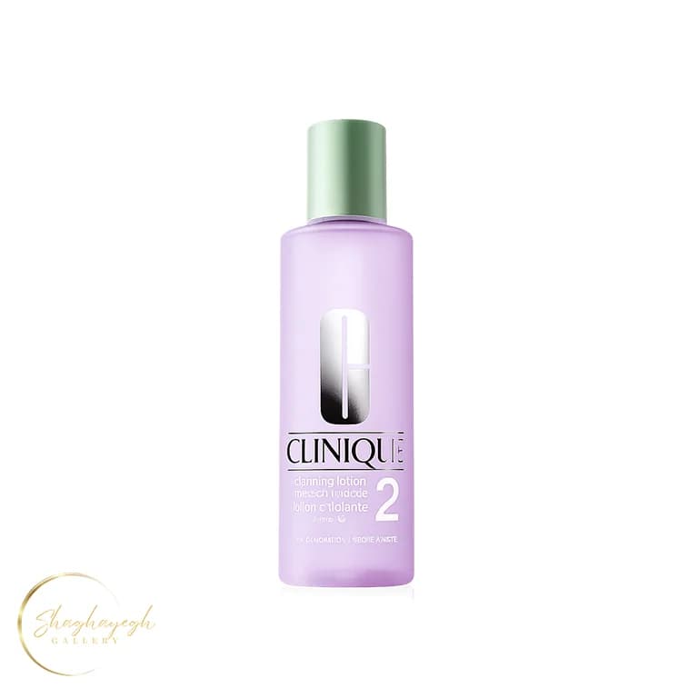 تونر کلینیک شماره ۲ پوست خشک تا مختلط ۲۰۰ میل Clinique Clarifying Lotion 2 Dry Combination Skin — تصویر ۳