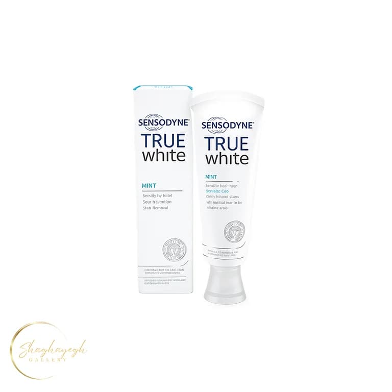 خمیردندان سنسوداین ترو وایت مینت ۷۵ میل Sensodyne True White Mint Toothpaste