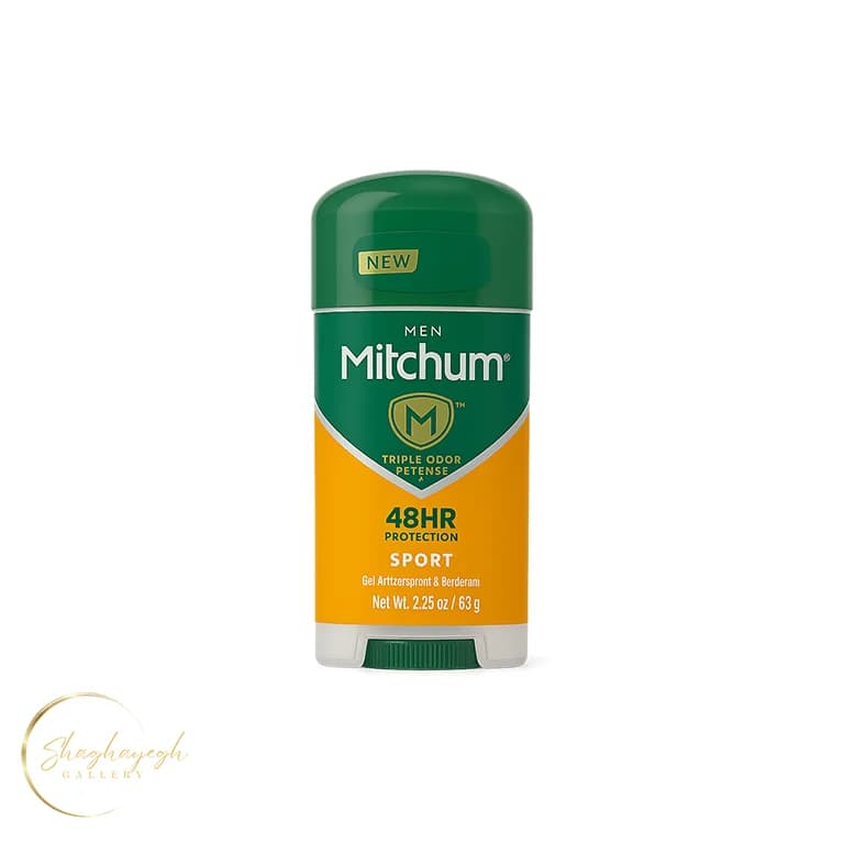 مام ژله‌ای مردانه مدل اسپورت میچام ۶۳ گرم Mitchum Men Sport Gel Antiperspirant & Deodorant