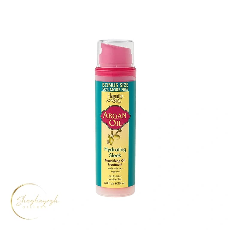 روغن مو احیاکننده و آبرسان با روغن آرگان هاوایین 201میل Hawaiian Silky Argan Oil