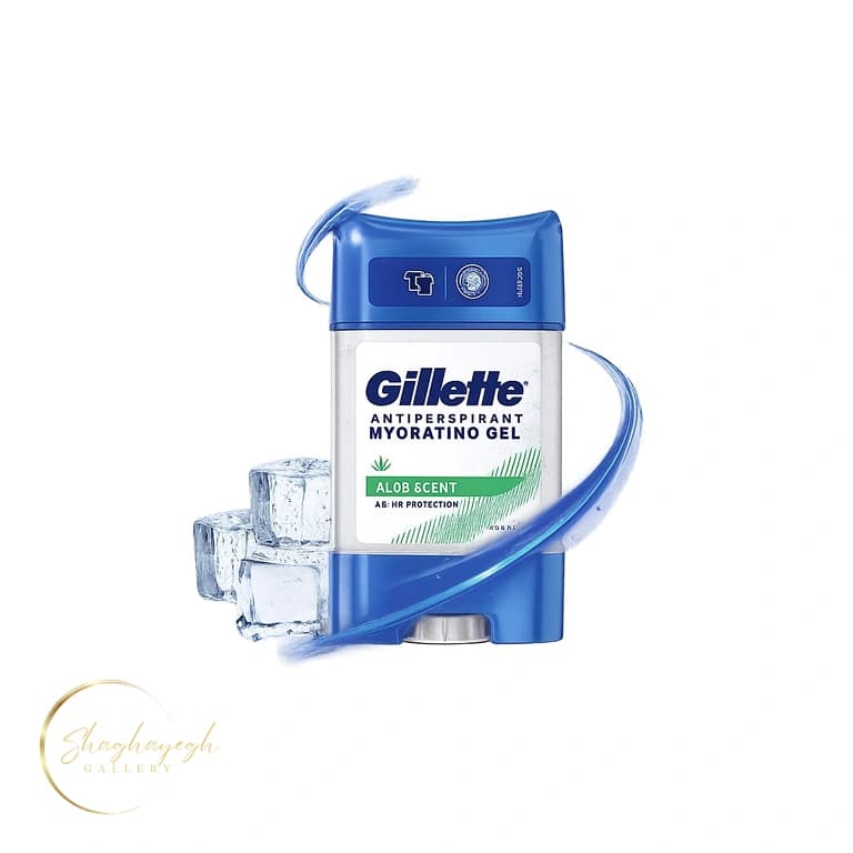دئودرانت ژلهای ژیلت مدل Hydrating Aloe Scent حجم 70 میل Gillette Antiperspirant Hydrating Gel Aloe Scent — تصویر ۳