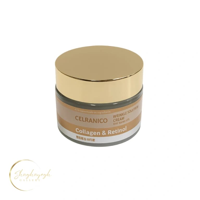 کرم ضدچروک کلاژن و رتینول سلرانیکو 50 میل Celranico Wrinkle Solution Cream Collagen & Retinol — تصویر ۲