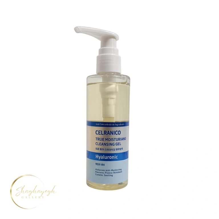 ژل شست‌وشو مرطوب‌کننده هیالورونیک سلرانیکو 145 میل Celranico True Moisturizing Cleansing Gel Hyaluronic