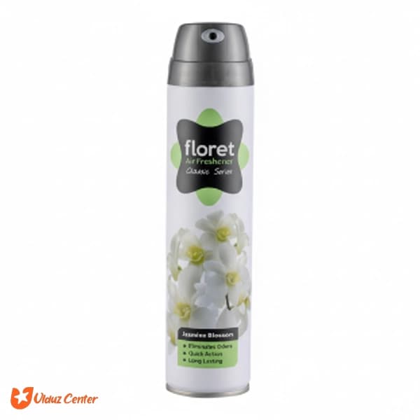 اسپری خوشبو کننده هوا Floret مدل Jasmine Blossom حجم 300 میل