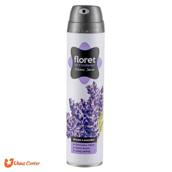 اسپری خوشبو کننده هوا Floret مدل Dream Lavender حجم 300 میل