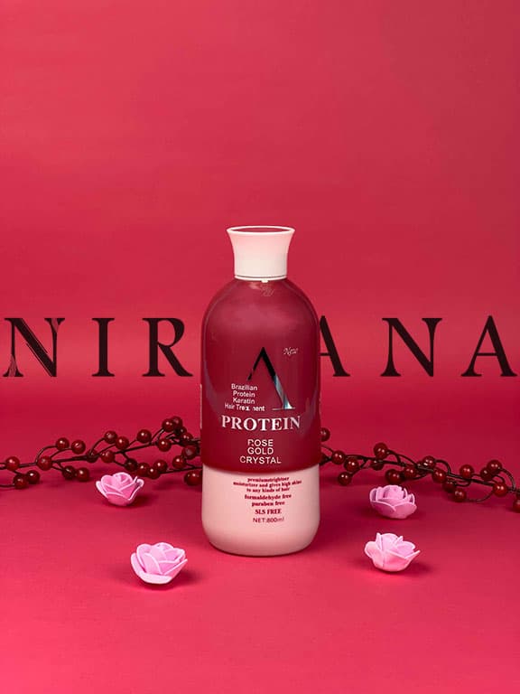 پروتئین مو A رزگلد کریستال ROSE GOLD
