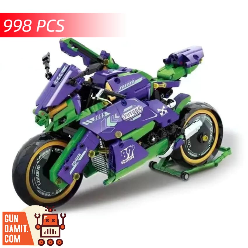 لگو موتور سیکلت Technician مدل EVA-01 برند DK کد 5008