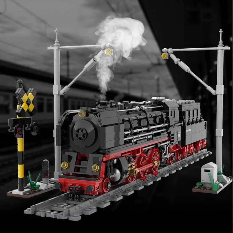 لگو لوکوموتیو مدل BR01 Simulation Train برند DK کد 80016 — تصویر ۴