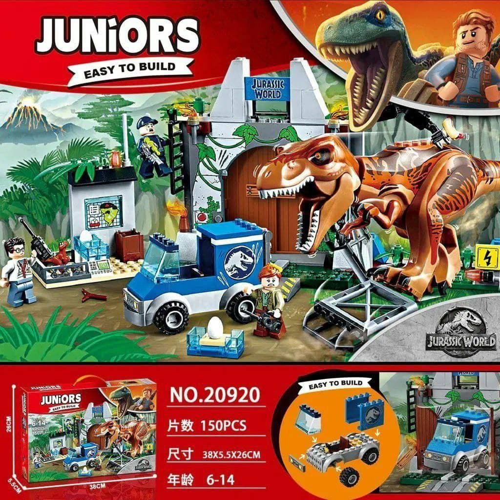 لگو دنیای ژوراسیک مدل Juniors کد 20920