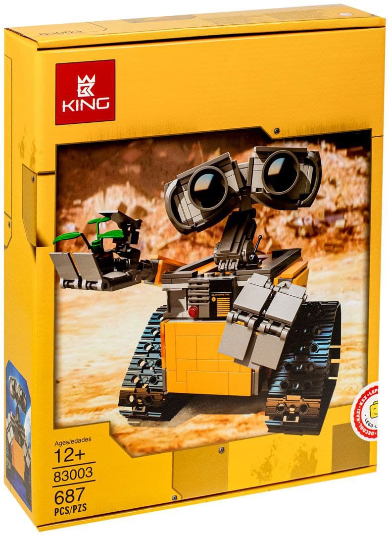 لگو والی WALL.E برند KING کد 83003 — تصویر ۷