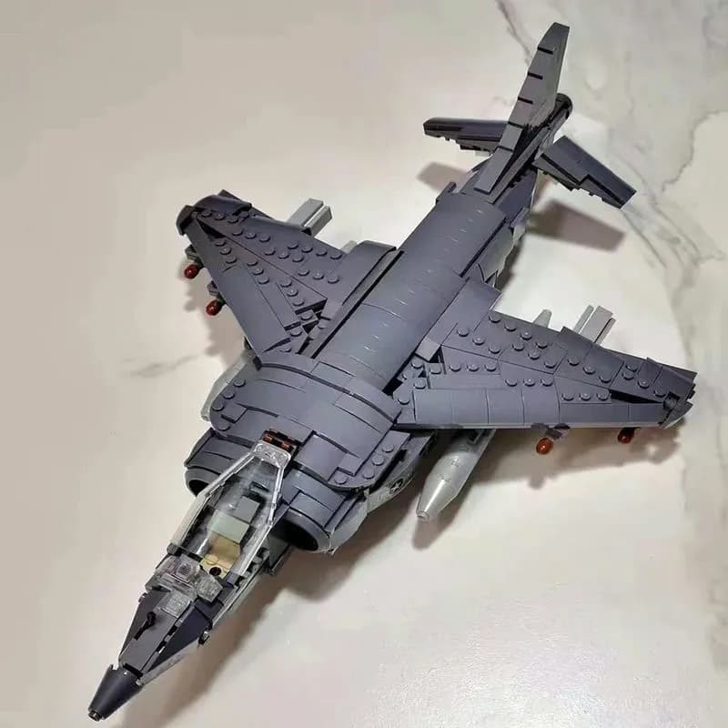 لگو هواپیمای جنگنده پیشرفته مدل AV-8II برند JIE STAR کد 61052 — تصویر ۶