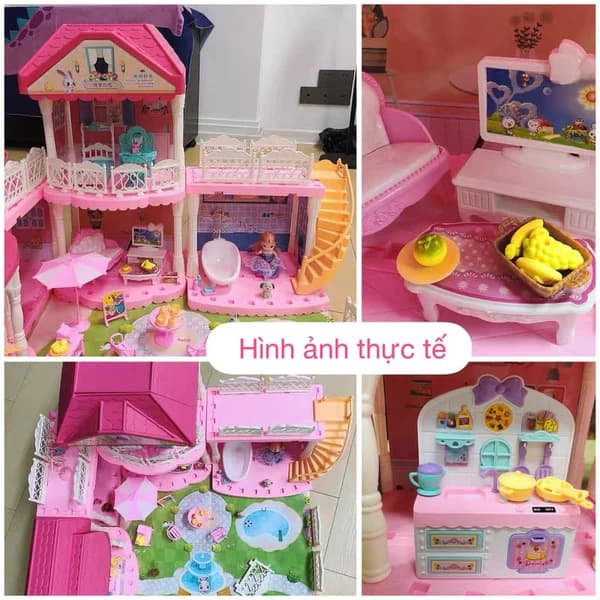 خانه عروسکی بزرگ princess house برند CASTLE کد 7003 — تصویر ۱۲