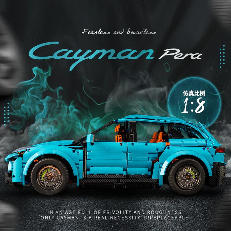 لگو ماشین پورشه مدل Cayman Pera کد 10508 — تصویر ۴