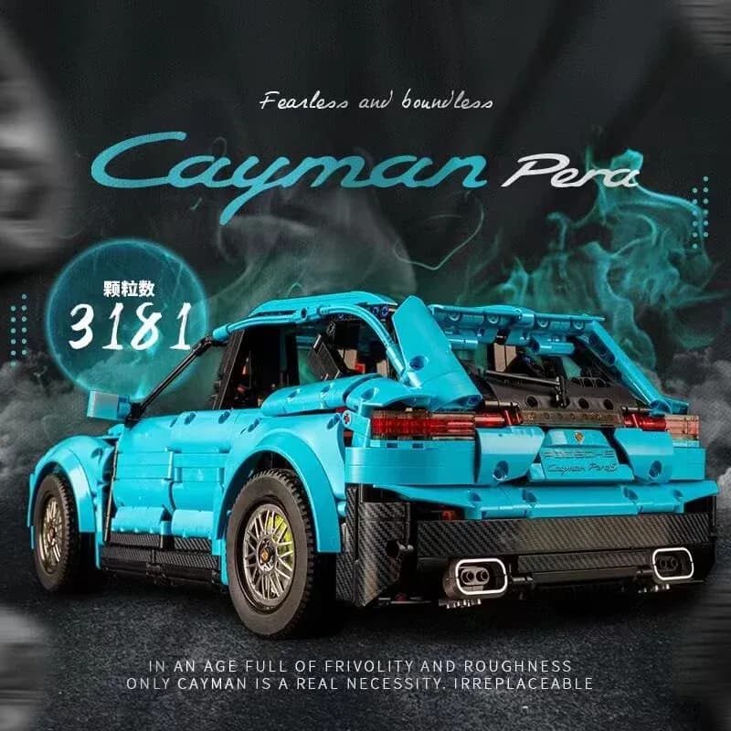 لگو ماشین پورشه مدل Cayman Pera کد 10508 — تصویر ۷