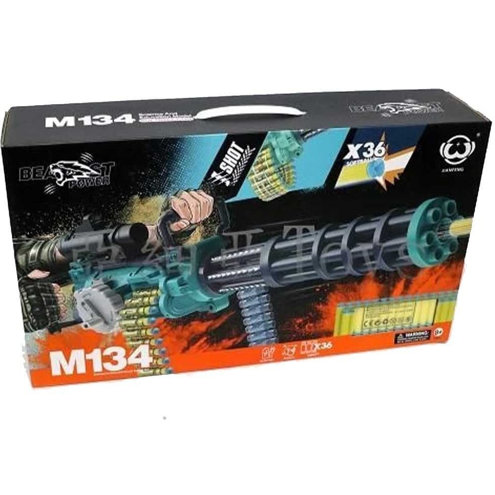 مسلسل اسباب بازی سایز بزرگ شارژی M134 کد JF75 — تصویر ۳