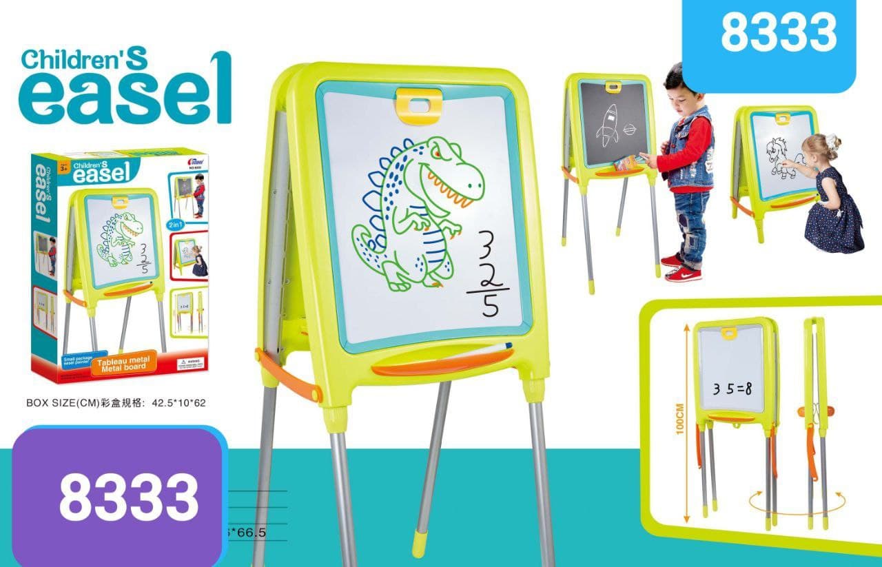 تخته وایت برد و بلک برد تاشو مدل EASEL کد 8333