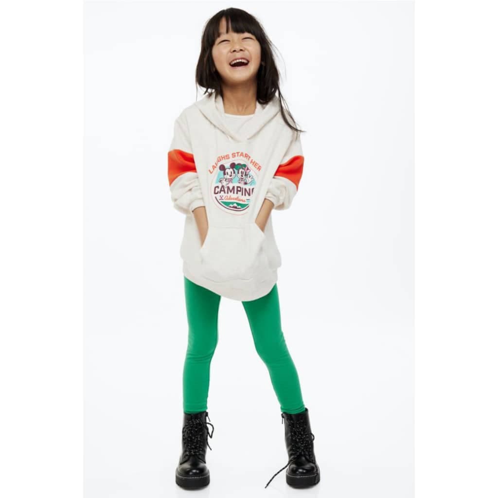 لگ گرم دخترانه(H&M)(سبز)(سایزبندی2تا10سال)