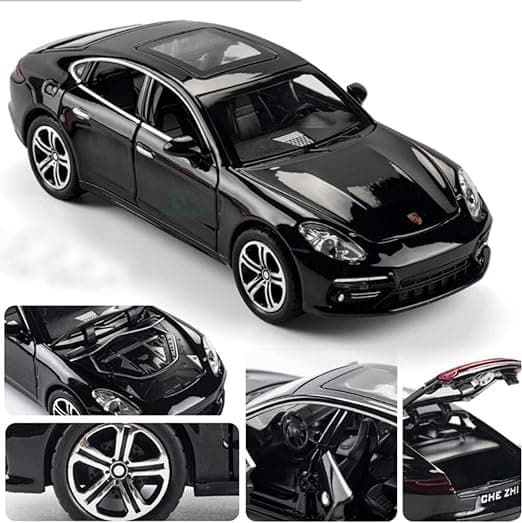 ماکت فلزی ماشین مدل پورش Alloy Model Car کد 6617 — تصویر ۳