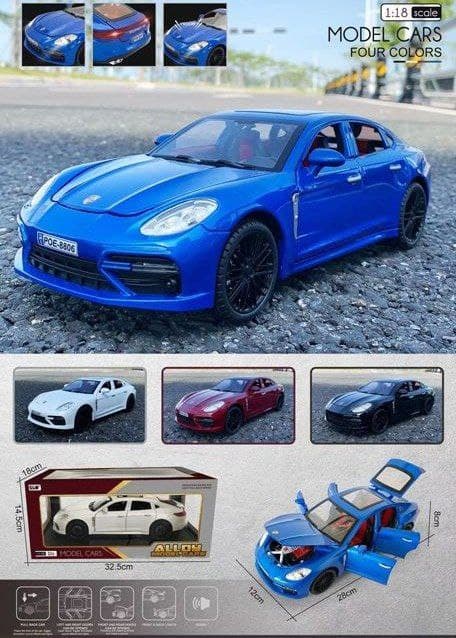ماکت فلزی ماشین مدل پورش Alloy Model Car کد 6617 — تصویر ۷
