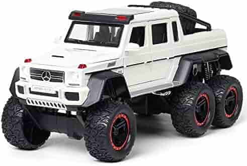 ماکت فلزی ماشین مدل بنز 6 چرخ CLASS 6×6 کد 5519 — تصویر ۸