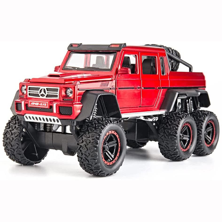 ماکت فلزی ماشین مدل بنز 6 چرخ CLASS 6×6 کد 5519