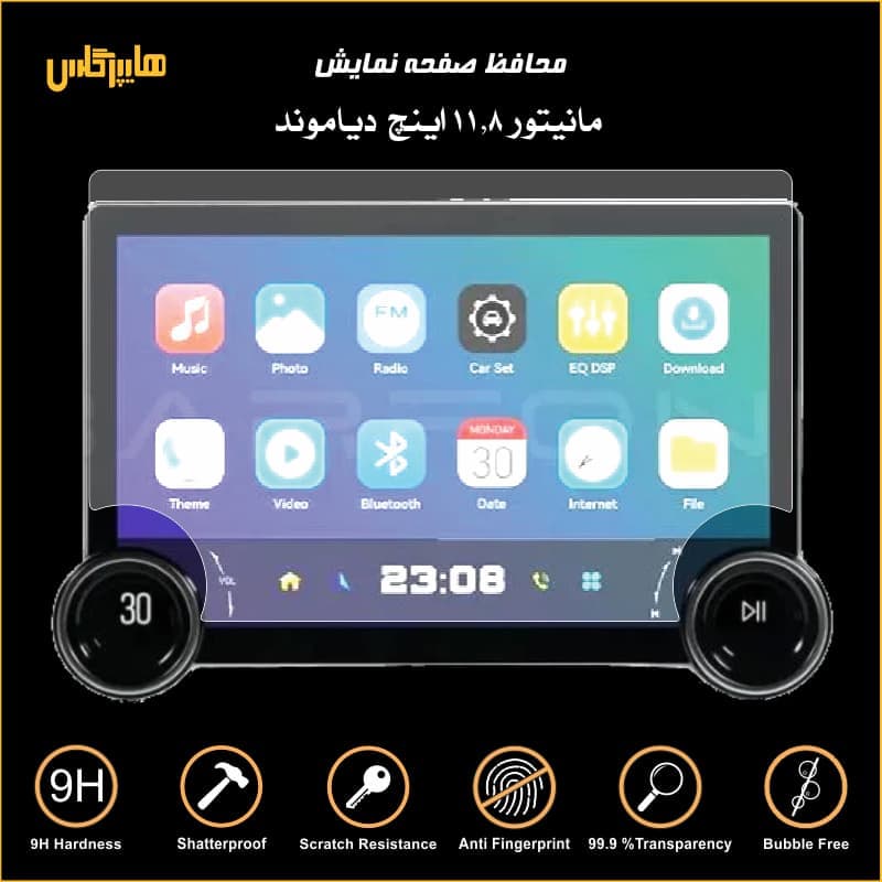 محافظ صفحه نمایش مانیتور دیاموند ولوم دار — تصویر ۲