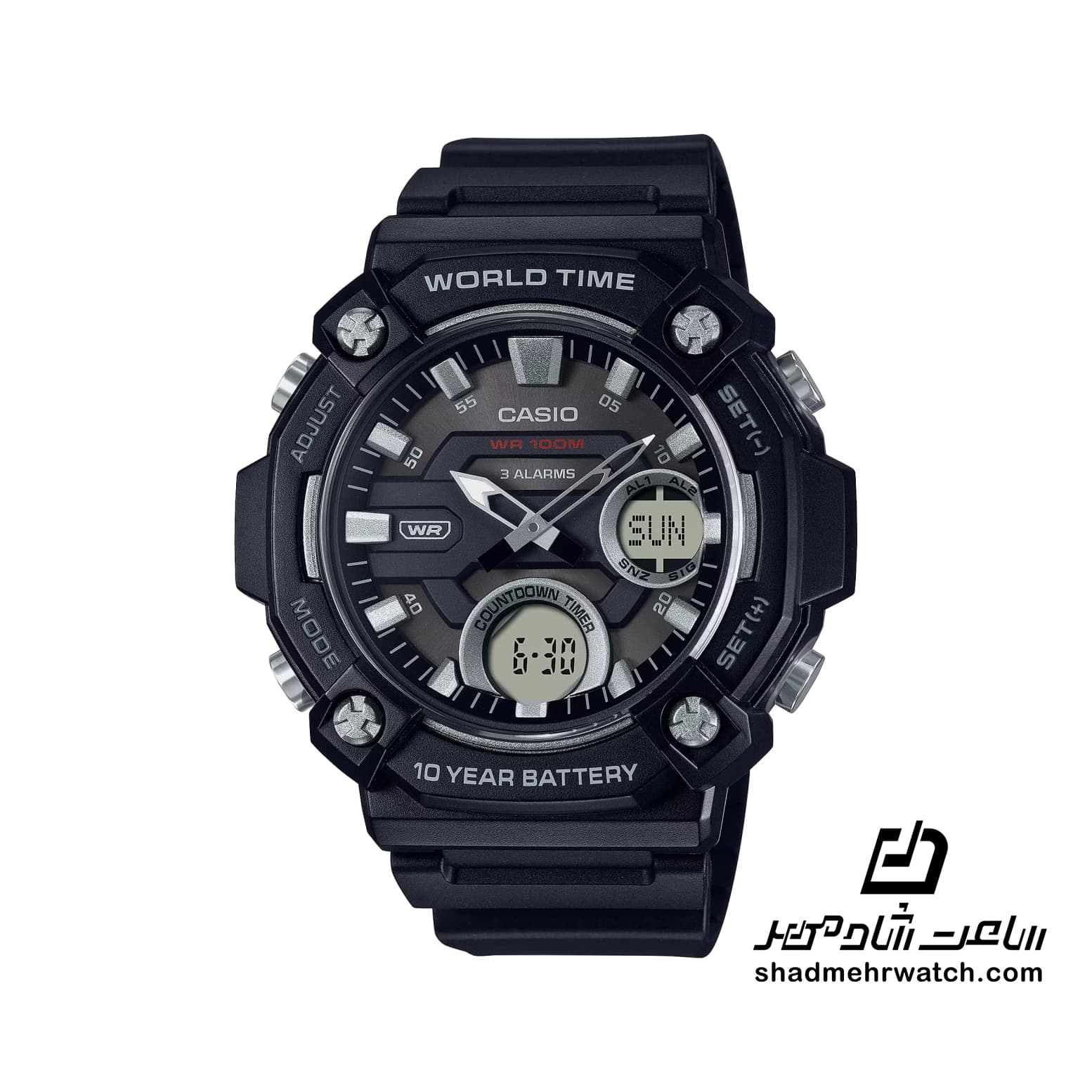 ساعت مچی کاسیو (Casio) مدل AEQ-120W-1AV