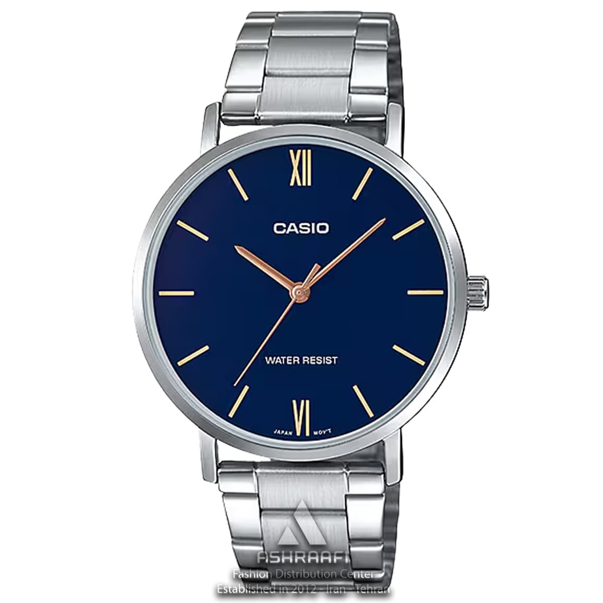 ساعت مچی کاسیو (Casio) مدل MTP-VT01D-2B — تصویر ۱۱