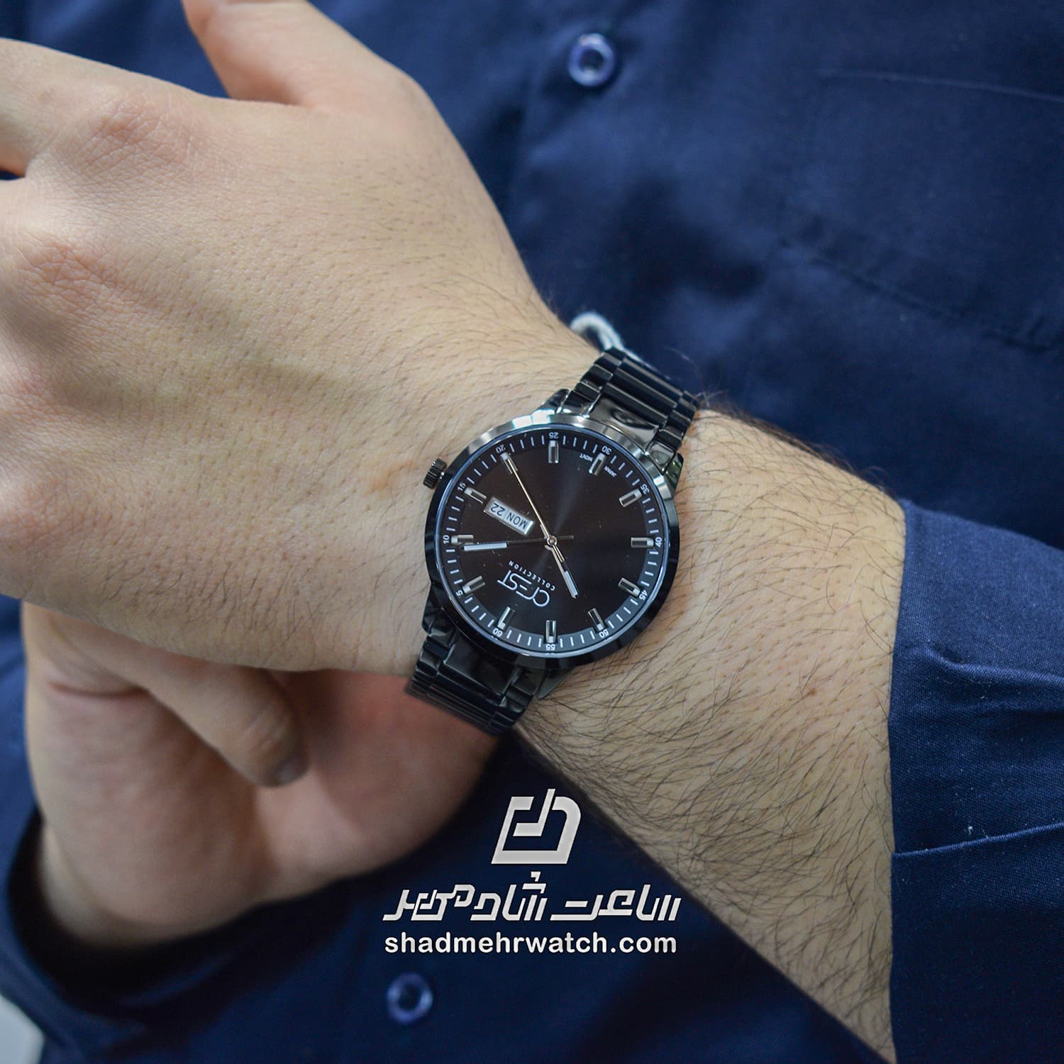 ساعت مچی مردانه کرست مدل 9055G — تصویر ۵