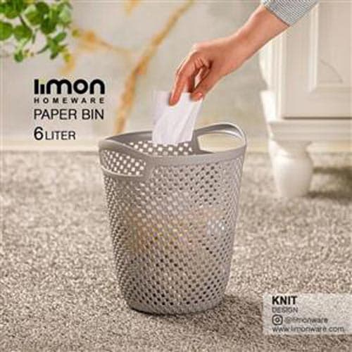 سطل کاغذ طرح بافت برند لیمون