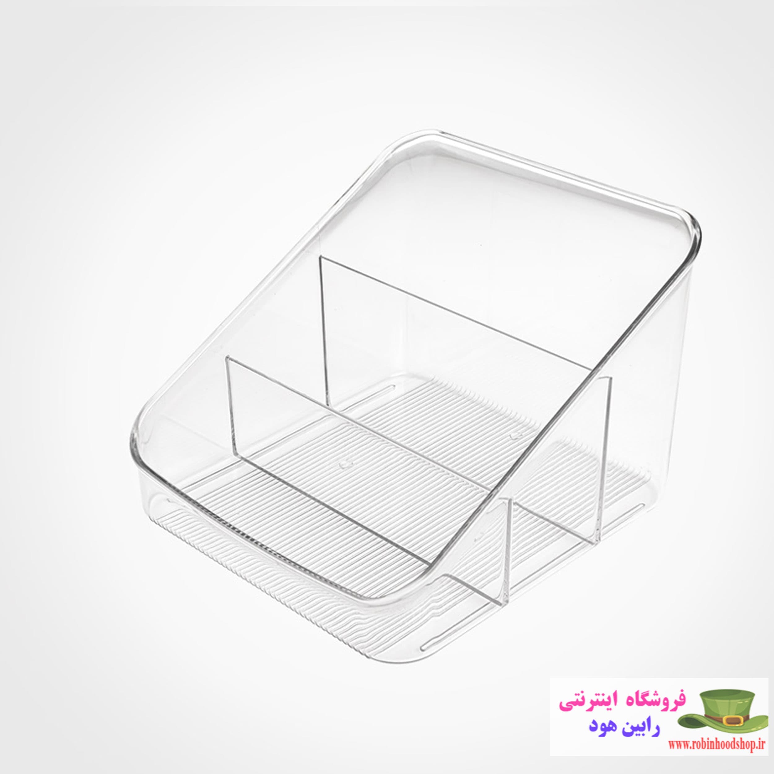 نظم دهنده رومیزی شفاف 3 خانه — تصویر ۶