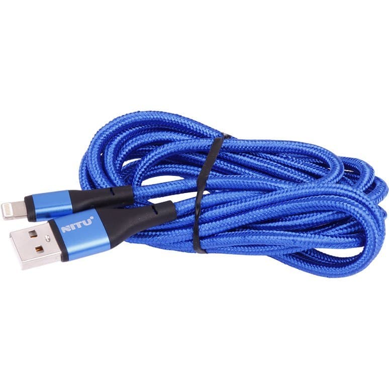 کابل آیفونی فست شارژ NITU NC205 3A 2m — تصویر ۵