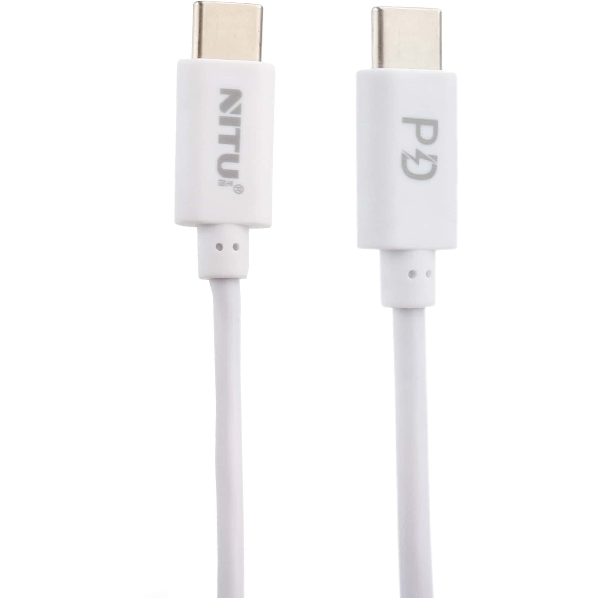 شارژر دیواری 39 وات نیتو NTPD19 QC3.0 PD 4.5A + کابل تایپ سی و تبدیل EU — تصویر ۶