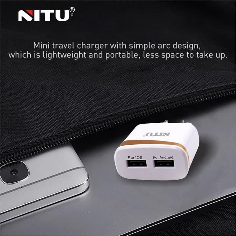 شارژر دیواری نیتو مدل NT-TC007 به همراه کابل لایتنینگ — تصویر ۵