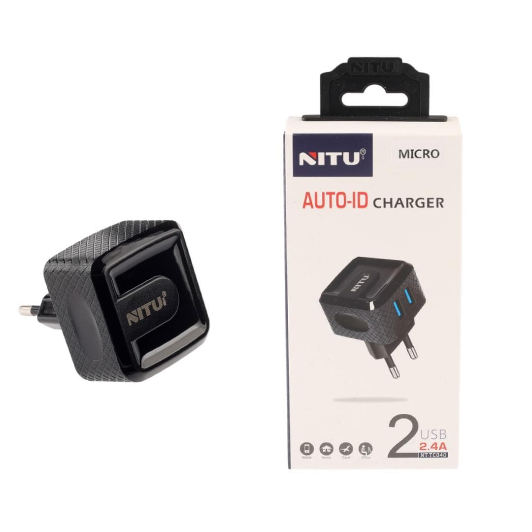 شارژر دیواری نیتو NITU NT-TC40 با کابل MicroUsb — تصویر ۷