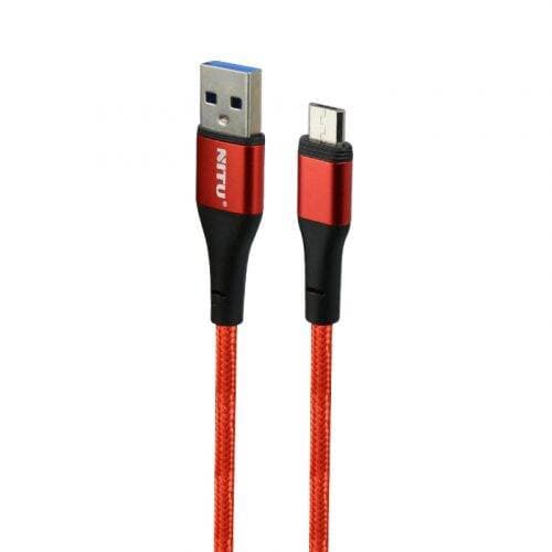 کابل میکرو یو اس بی فست شارژ Nitu NC121 2.4A 1.2m — تصویر ۴