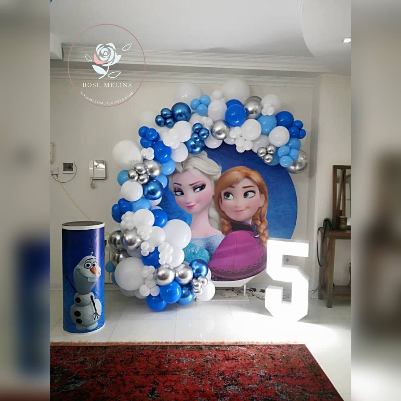 بادکنک آرایی مدل روشا — تصویر ۳