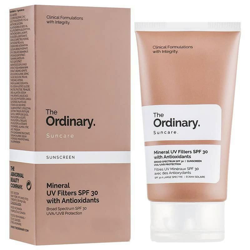 کرم ضد آفتاب مینرال حاوی آنتی اکسیدان SPF30 50ml اوردینری کد 1484