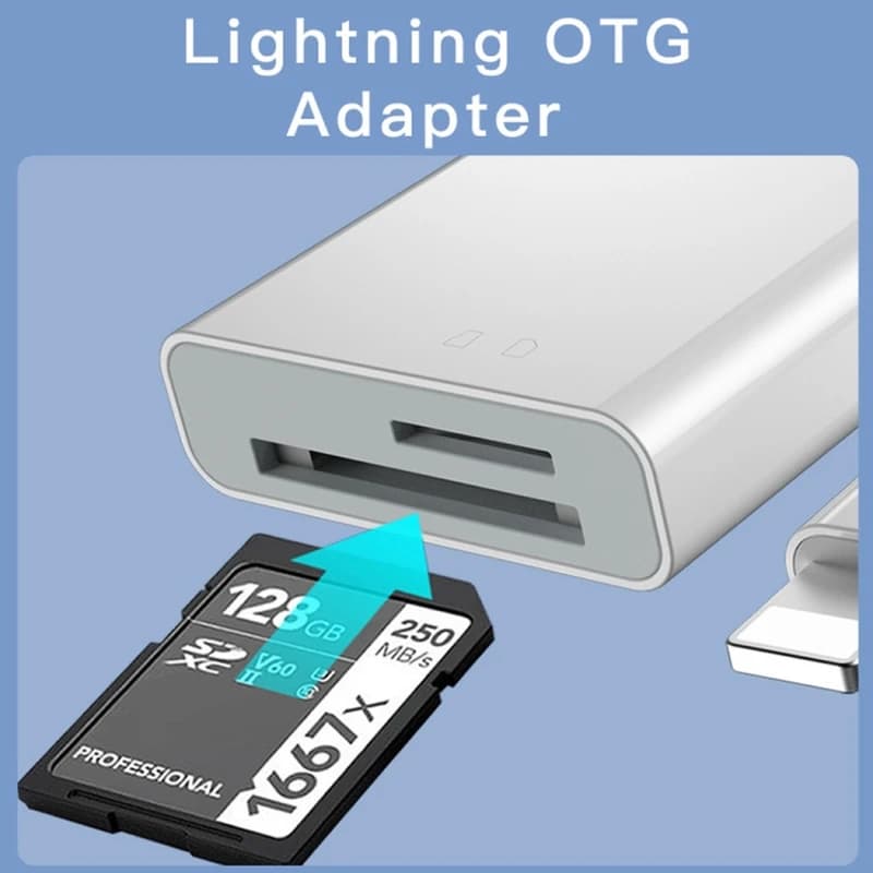 مبدل چندکاره لایتنینگ یسیدو YESIDO GS11 Lightning Converter — تصویر ۵
