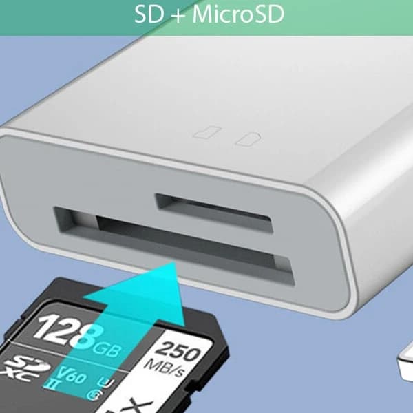 مبدل چندکاره لایتنینگ یسیدو YESIDO GS11 Lightning Converter — تصویر ۱۰