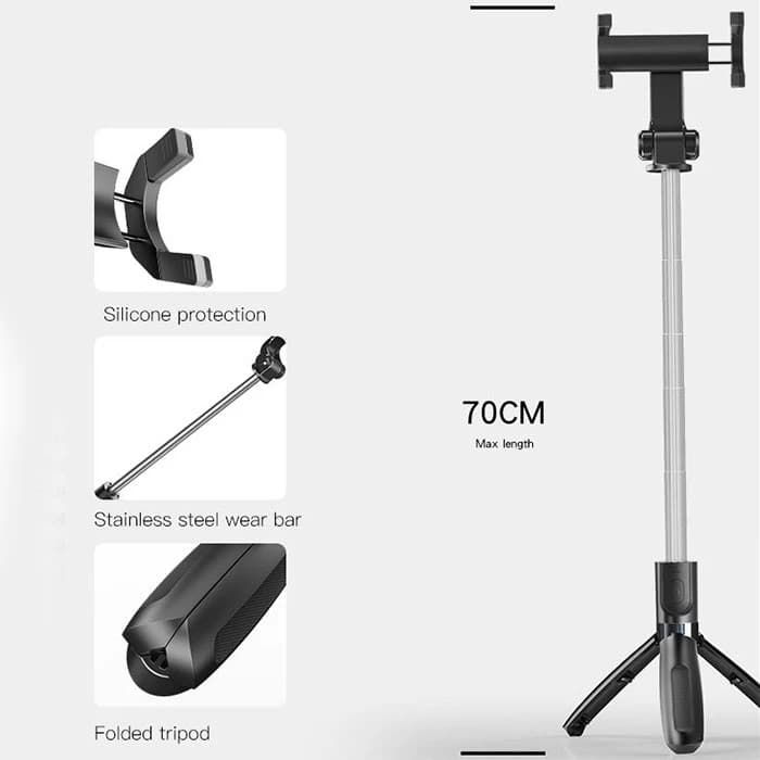 سه پایه و مونوپاد گوشی یسیدو مدل YESIDO SF11 — تصویر ۵