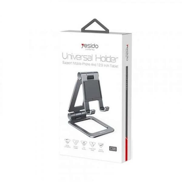پایه نگه دارنده رومیزی موبایل و تبلت یسیدو YESIDO C98 Mobile Holder — تصویر ۵