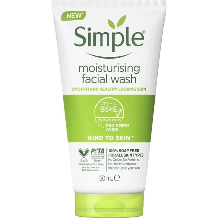 ژل شستشوی صورت Moisturising Facial سیمپل کد 1293 — تصویر ۲