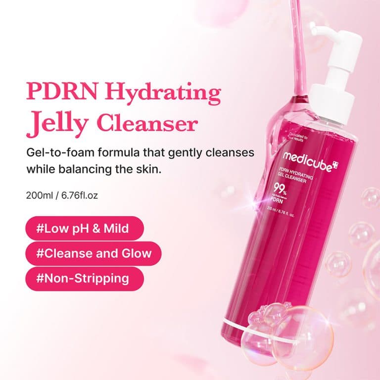 ژل شوینده PDRN مدی کیوب کد 1268 — تصویر ۳