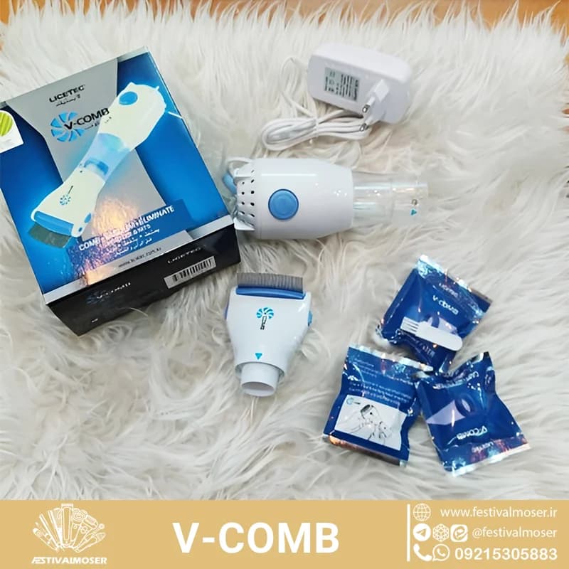 شانه ضد شپش وی کامب مدل TTVC01 — تصویر ۵