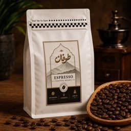 دان قهوه 100 درصد روبوستا اندونزی طوفان – یک کیلوگرمیجدید — تصویر ۳