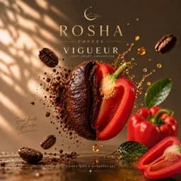 قهوه 100 روبوستا ویژه فول کافئین روشا کافی — تصویر ۳
