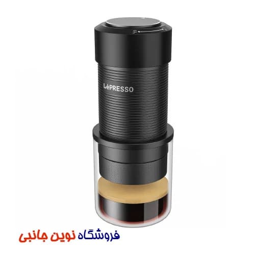 قهوه ساز دستی سفری لیپرسو مدل LPRJPCMBK ا Lepresso Hand Press Espresso Maker (تک/عمده)